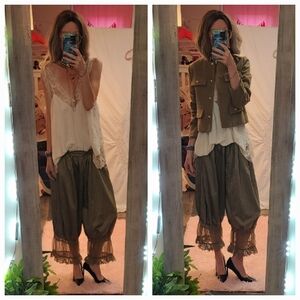 NWT OVERSIZED Cider Bloomer Pant, Free People Forever Young Bloomer Copy